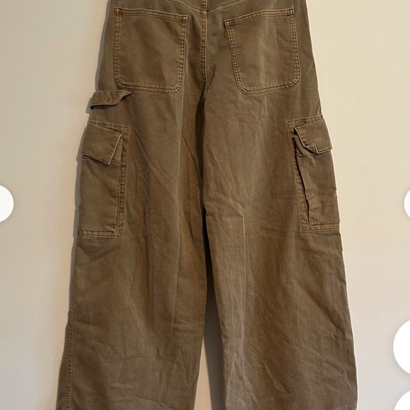 NWT Gap Women's  Baggy Cargo Khaki Pants Tan Cargo Pants Size 2 Petite - Picture 16 of 16